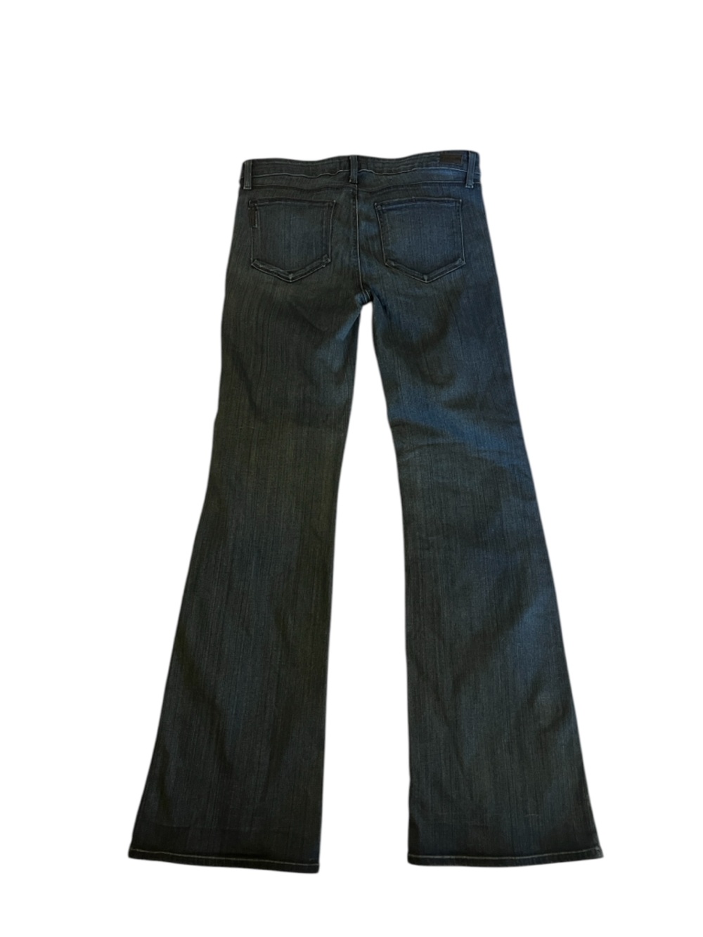 PAIGE Skyline Bootcut Jeans Dark Wash High Rise Stretch Denim 31 Long 34 Tall - Picture 3 of 7